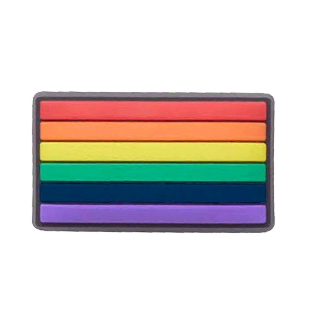 Crocs Jibbitz Rainbow Pride Flag Charms Crocs